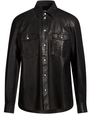 Bully Shirt Leather - Black