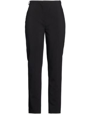 Patrizia Pepe Trousers Polyester, Elastane - Black