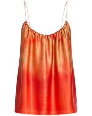 Pomandère Top Silk, Viscose - Red