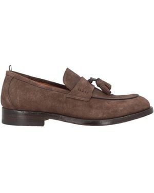 ROSSI SHOES Dark Loafers Leather - Brown