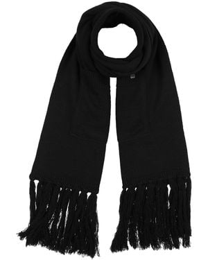 Manila Grace Scarf Acrylic, Wool, Alpaca Wool, Viscose - Black