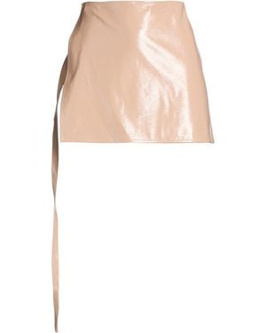 Chiara Ferragni Blush Mini Skirt Polyester, Polyurethane Resin - White