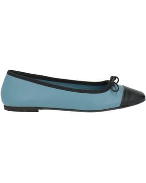 Baldinini Light Ballet Flats Leather - Blue