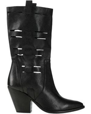 CURIOSITÉ Boot Leather - Black