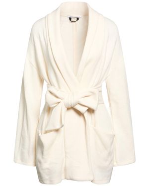 LE SARTE DEL SOLE Cardigan Viscose, Polyester, Polyamide - White