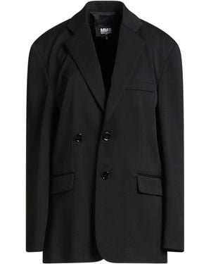 MM6 by Maison Martin Margiela Blazer - Nero