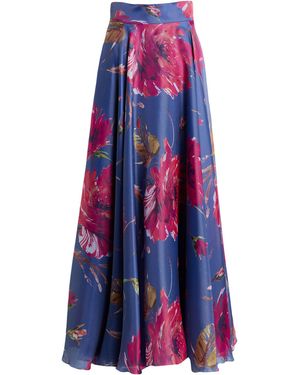 FABRIZIA DEA Maxi Skirt Polyester - Purple