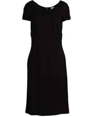 Armani Collezioni Midi Dress Viscose, Polyamide, Elastane - Black
