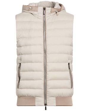 Moorer Veste Sans Manches - Neutre