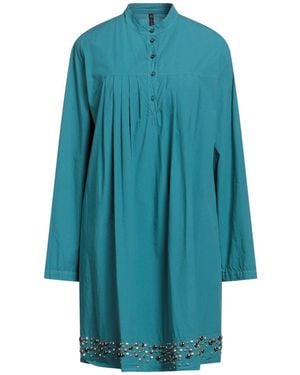 Manila Grace Midi Dress - Blue