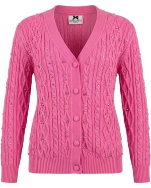 No Secrets Cardigan - Pink