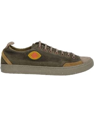 Satorisan Military Sneakers Leather - Green