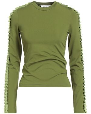 JW Anderson Military T-Shirt Polyamide, Polyester, Elastane - Green