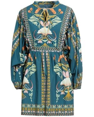 Lug Von Siga Mini Dress Cotton - Blue