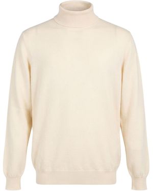 Fedeli Rollkragenpullover - Weiß