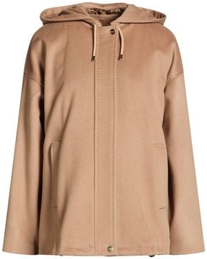 Max Mara Jacket Virgin Wool - Natural