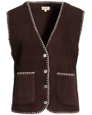DONNI. Waistcoat - Brown