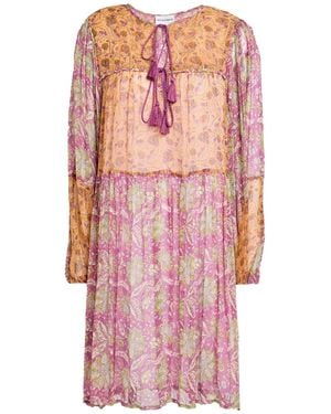 Antik Batik Mini-Kleid - Pink
