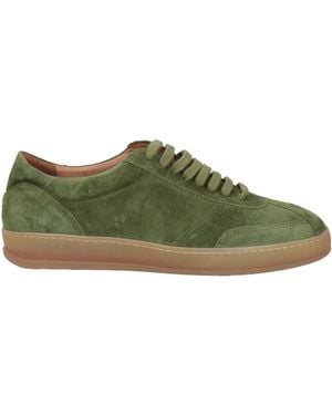 Bekk Military Trainers Leather - Green