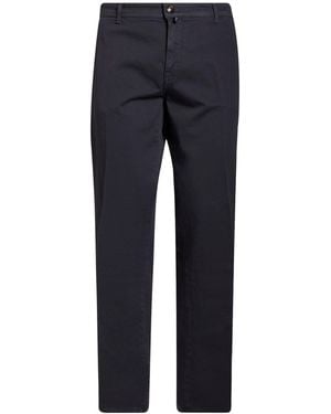 Luigi Borrelli Napoli Trousers Cotton, Elastane - Blue