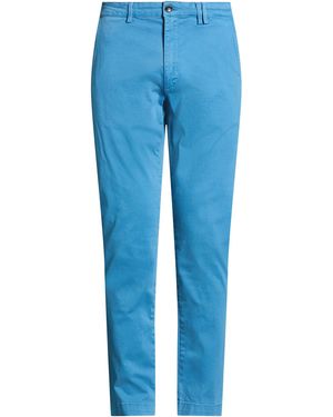 Liu Jo Deep Pants Cotton, Elastane - Blue