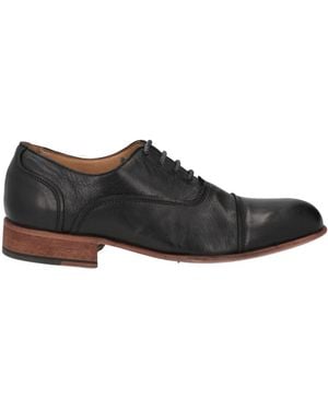 ENRICO LATTANZI Lace-Up Shoes - Black