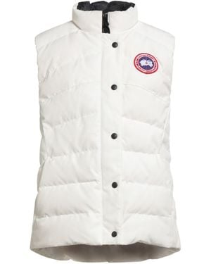 Canada Goose Vest Polyester, Cotton - White