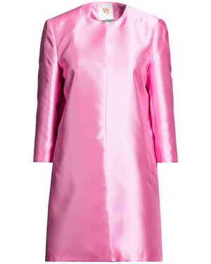 Gai Mattiolo Overcoat & Trench Coat Polyester - Pink