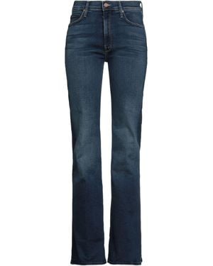Mother Pantalon En Jean - Bleu
