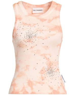 DES_PHEMMES Tank Top - Pink