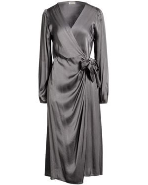 Dixie Midi Dress Viscose - Gray