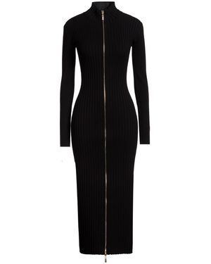 Just Cavalli Midi-Kleid - Schwarz