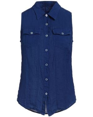 120% Lino Shirt - Blue