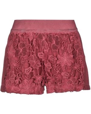 Happiness Shorts & Bermuda Shorts - Red