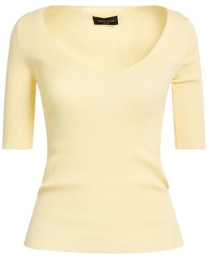 Roberto Collina Sweater Cotton - Yellow