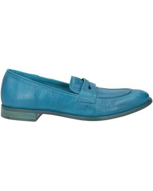 Fabi Deep Loafers Leather - Blue