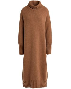 Aragona Midi Dress Cashmere - Brown