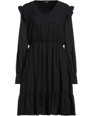 XT STUDIO Mini Dress Polyester, Viscose, Elastane - Black