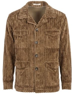 Tagliatore Military Jacket Cotton - Brown