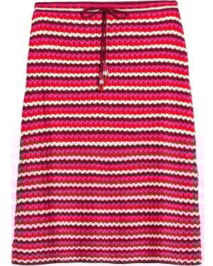 FARM Rio Midi Skirts - Red