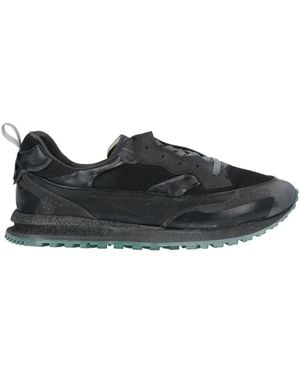 HIDNANDER Archetypal Trainers Leather, Textile Fibres - Black