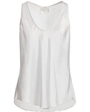 forte_forte Light Top Silk - White