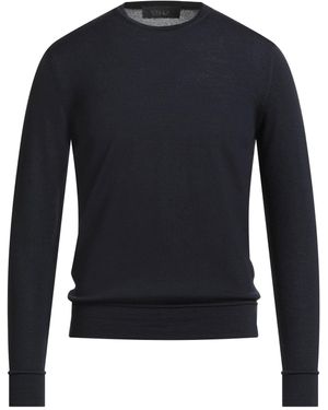 Vneck Pullover - Blau