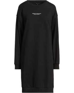 ARMANI EXCHANGE Mini Dresses - Black