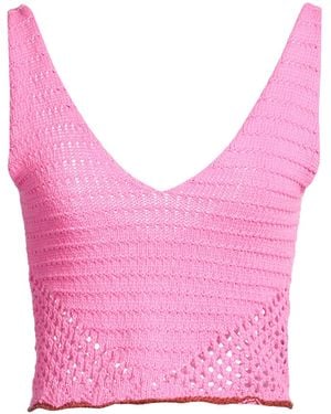 Maliparmi Top Cotton, Polyamide - Pink