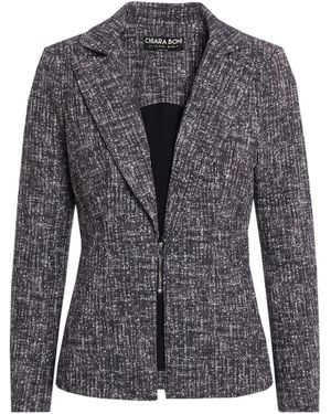 La Petite Robe Di Chiara Boni Blazer Polyamide, Elastane - Grey