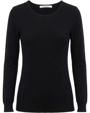 Kangra Sweater Wool, Viscose - Black