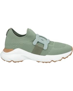 Tod's Trainers Textile Fibres, Soft Leather - Green