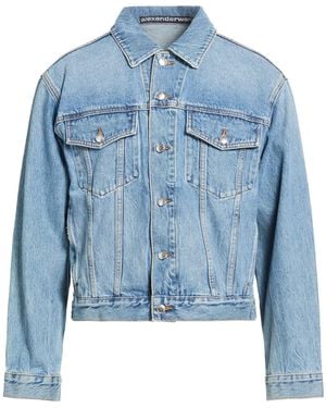 Alexander Wang Denim Outerwear - Blue