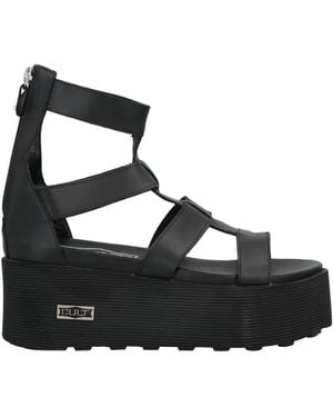 Cult Sandals Textile Fibres - Black